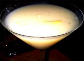 Lemon Ginger Gin Martini