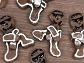Gangnam Style Christmas Cookie