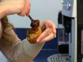 Gluten- Free Cinnamon Roll Muffins & Fresh Juice