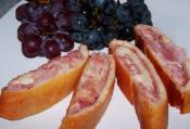 Gluten Free Baked Italian Ham And Cheese Stromboli