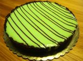 Grasshopper Liquor Cheesecake