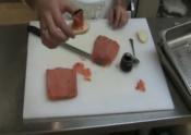 Salmon Gravlax Roses
