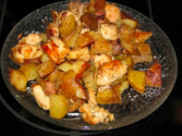 Easy Ham And Potato Hash