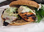 Green Chili Chicken Sandwich