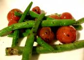 Garlic Green Beans And Tomato