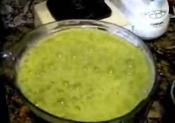 Green Smoothie With Broccoli Sprouts