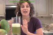 Fresh Aloe Leaf And Green Tea Anti Inflammatory Smoothie