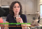 Green Watermelon And Rind Smoothie