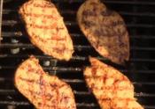 Grilled Brown-sugar Barbecue Chicken Breasts