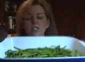 Asian Style Grilled Tenderloin With Roasted Garlic Green Beans