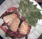 Grilled Halloumi With Peppers On Granary Toast