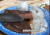 Grilled Pan Steak Barbecue