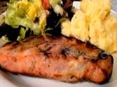 Grilled Porkchops In A Beer And Chutney Marinade