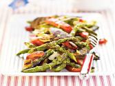 Grilled Portobella & Asparagus Salad 
