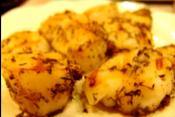 Grilled Mediterranean Scallops