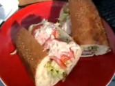 Grilled Shrimp Po Boy With Remoulade Sauce