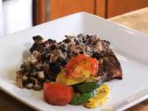 Grilled Zucchini & Squash With Fire Roasted T Bone