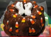 Festive Halloween Bunt Cake