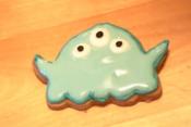 Halloween Shortbread Cookies With Flood Icing
