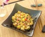 Ham And Pineapple Stir Fried Rice