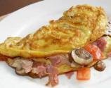 Ham Cheese And Tomato Omelet