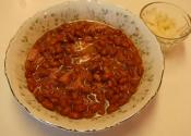 Comforting Ham-seasoned Soup Beans With Cornbread