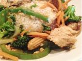 Healthy Orange Chicken Stir-fry With Brown Rice