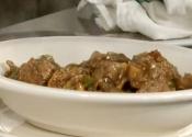 Healthy Turkey Meatballs In Wild Mushroom Sauce