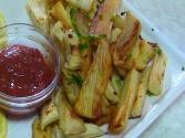 Healthy Yuca Or Cassava Fries - Shallow Fried Mogo 