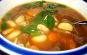 Hearty Spinach White Bean Soup