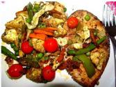 Herbed Fish With Stir Fried Vegetables