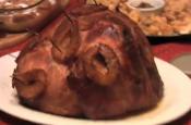 Barbecued Bone-in Ham
