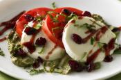 Holiday Cranberry Caprese Salad