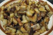 Home Fried Baked Potatoes With Simple Seasonings