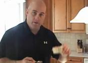 Home Made Protein Ice Cream With Whey Protein