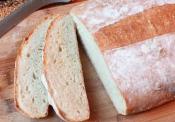 Homemade No-knead Beer Bread
