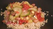 Pimento Beans With Squash And Thyme