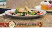 Hot Chicken Fruits Salad