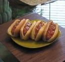 Hot Dogs With Onion Sauce