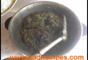 Authentic African Cassava Leaves With Peanuts And Palm Oil