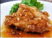 Fried Chicken With Sweet Vinegar Sauce