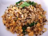 Minced Meat And Lettuce Fried Rice