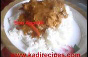 Peanut Soup With Smoked Fish 