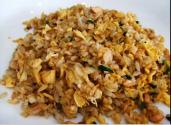 Salmon Egg Fried Rice
