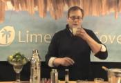 Lime Coconut Caiprinha Cocktail