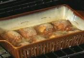 Apple Dumpling With Cinnamon Syrup