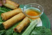 Vietnamese Egg Rolls Part 2 - Frying