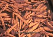 Sweet Potato Fries In Cajun Style