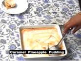 Christmas Caramel Pineapple Pudding
