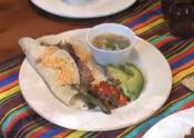 Tortilla Wrapped Beef Steak